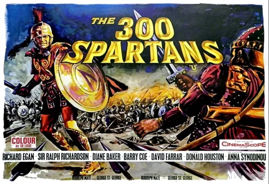 300 Спартанцев / США, 1962, реж. Рудольф Мате / СОВЕТСКИЙ ДУБЛЯЖ / HD Video 1080p / The 300 Spartans