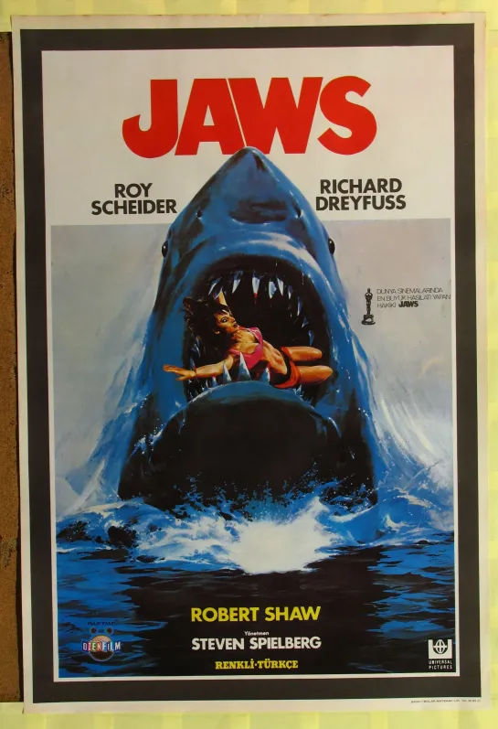 Челюсти / 1975, США, реж. Стивен Спилберг / HD Video 1080p / Jaws