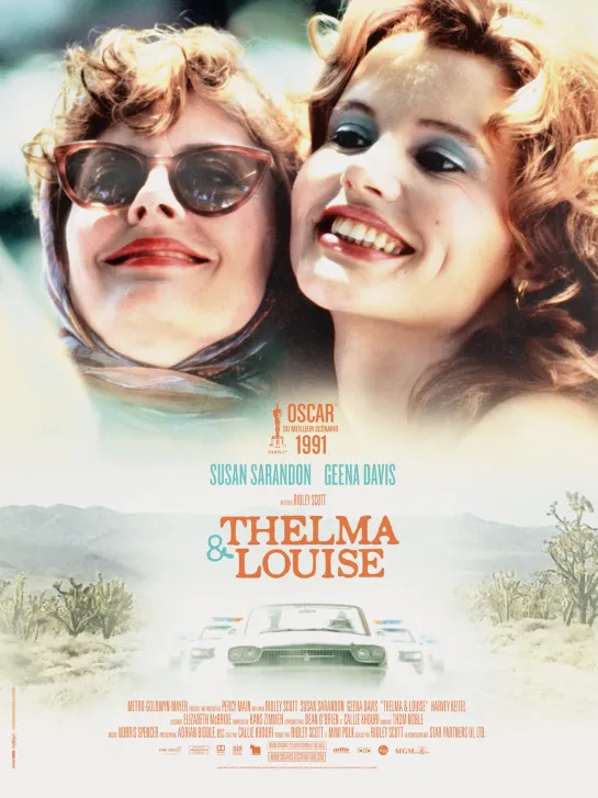 Тельма и Луиза / 1991, США, реж. Ридли Скотт / HD Video 1080p / Thelma & Louise