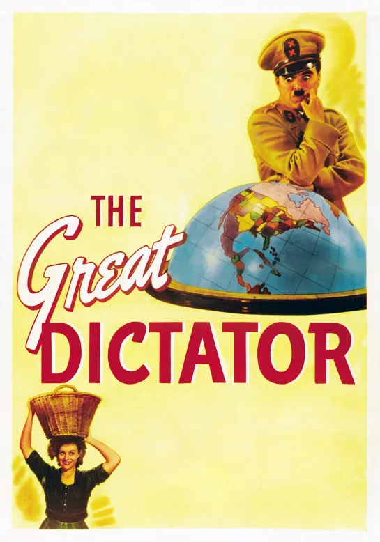 Великий Диктатор / 1940, США, реж. Чарльз Чаплин / HD Video 1080p / The Great Dictator