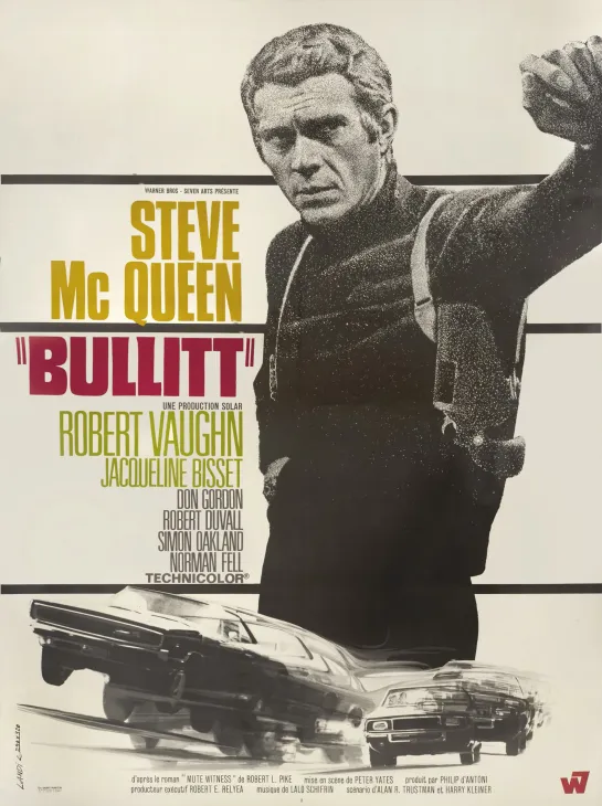 Детектив Буллитт / 1968, США, реж. Питер Йетс / HD Video 1080p / Bullitt