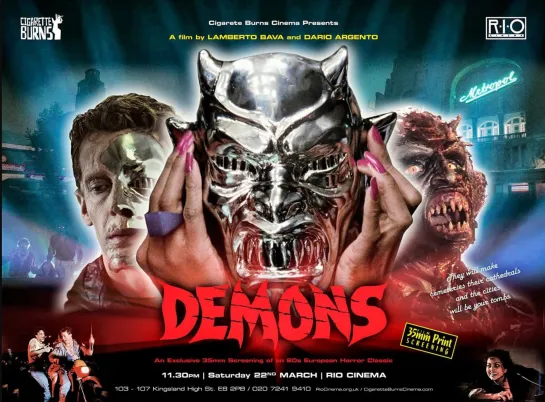 Демоны / Италия, 1985, реж. Ламберто Бава / Перевод А. Гаврилов / HD Video 1080p / Demons