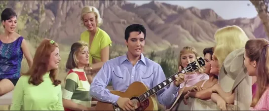 Elvis Presley AI 4K Restored - Night Rider 1965 (2160p)