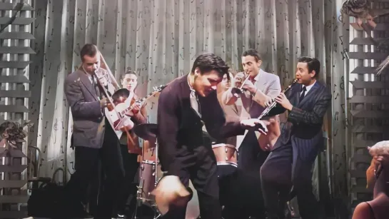 Elvis Presley 4K AI Colorized _ Restored - Dixieland Rock 1958