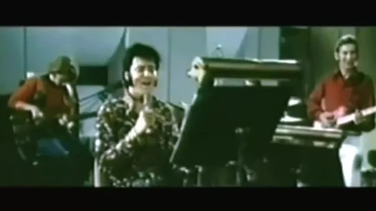 Elvis - Something (Beatles Cover) Studio Session 1970