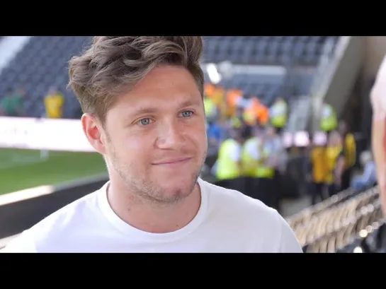 INTERVIEW -  Niall Horan Pleased To Be Back At Pride Park[RUS SUB]