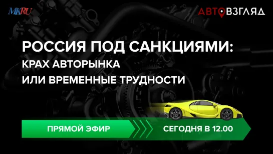 Россия под санкциями: крах авторынка или временные трудности