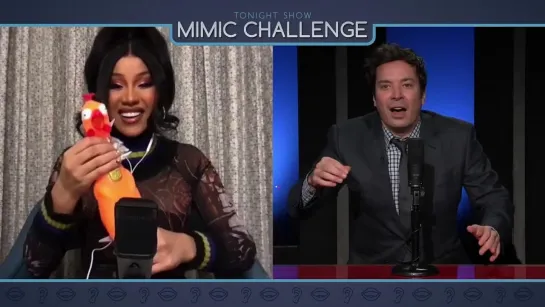 Mimic Challenge with Cardi B