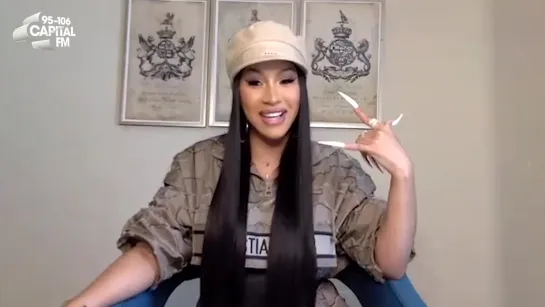 Cardi B in the Capital FM Interview