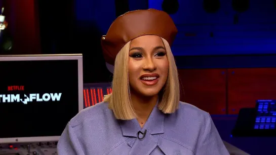 ET: Cardi B Talks Rhythm + Flow and Reacts to Super Bowl Rumors With Jennifer Lopez