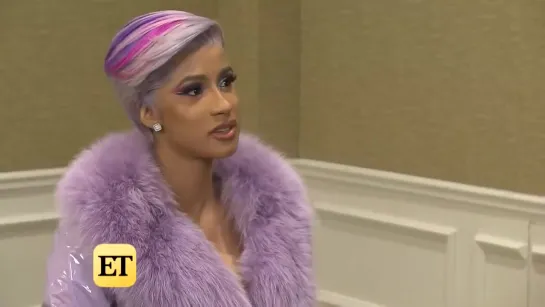 Cardi B Dishes on the Super Bowl, the State of the Union and More! l Entertainment Tonight