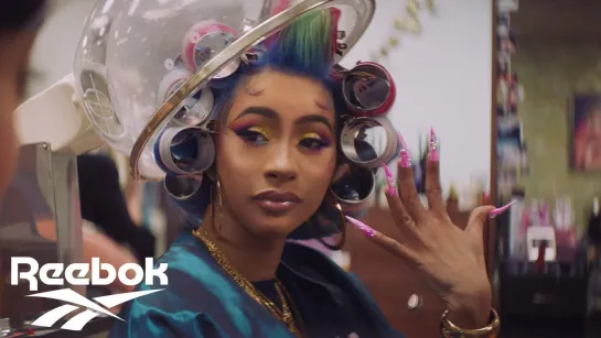 Cardi B в рекламе летней совместной коллекции с Reebok (2019)