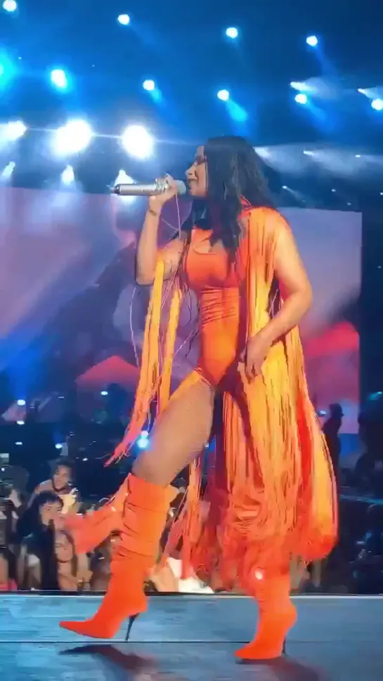 Cardi B - Live at The Wireless Festival in London, England