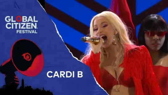 Cardi B — I Like It | LIVE at Global Citizen Festival, NYC 2018