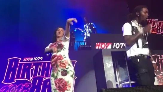 Cardi B & Migos - Live at «Birthday Bash» (16.06.2018)