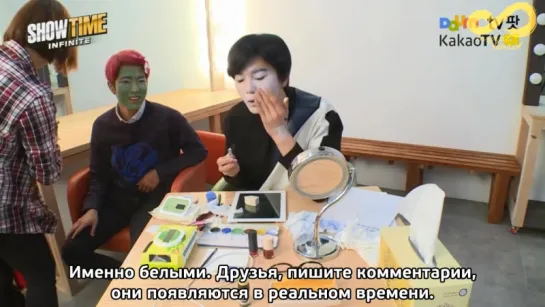 160204 My Infinite TV c Ли Сонджоном: часть 1 [rus sub]