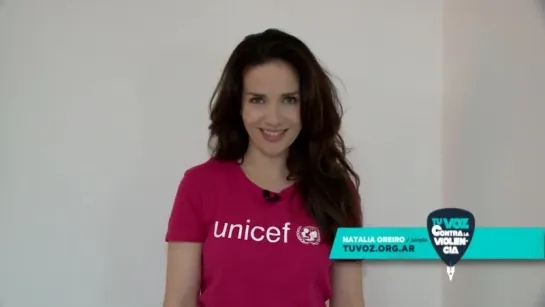 Natalia Oreiro te invita a participar de Tu voz contra la violencia 2014