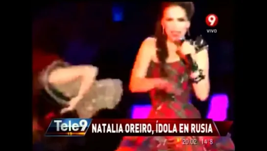 Natalia Oreiro  Triunfo en Rusia - 23.04.2014