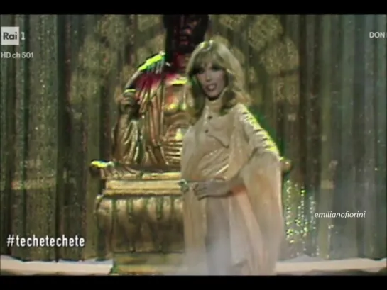 AMANDA LEAR - QUEEN OF CHINATOWN (EXCERPT) (SECONDO VOI, ITALIAN TV) (1977)