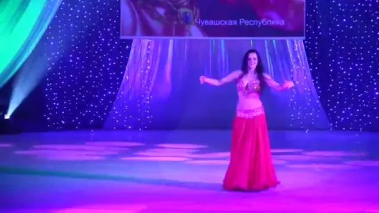 ТОКТУЛАТОВА ДАРИЯ. ЭСТРАДНАЯ ПЕСНЯ. Всероссийская Олимпиада по belly dance 'СЕРД