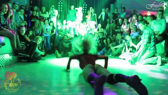 Siberian Dancehall Contest 2014 - DHQ FINAL Julia vs Maracuja (win) vs Belladonna