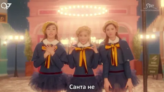 [Рус.саб.] Girls` Generation TTS - Dear Santa (English Ver.)