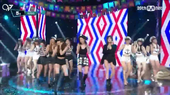 [Рус. саб.] T-ARA - So Crazy (M!Countdown)