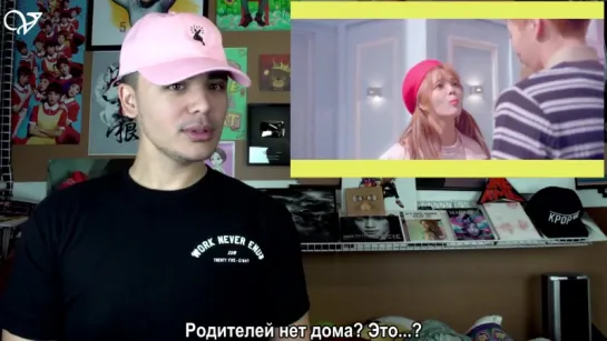 [Рус. саб.] JRE MV Reaction Jimin (AOA) Feat. Xiumin (EXO) - CALL YOU BAE