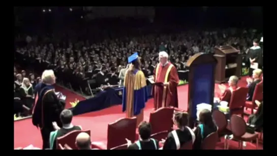 Doctor Amanda Tapping convocation speech @University of Windsor 12.06.14