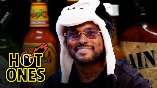 ScHoolboy Q на шоу "Hot Ones"