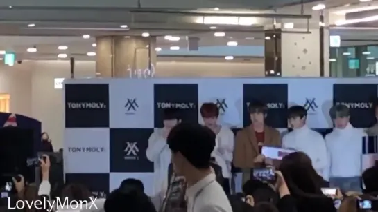 [VK][16.12.18][Fancam] fansign by TONY MOLY