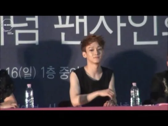 [FANCAM] 130616 EXO (Chen focus) @ Incheon Fansign