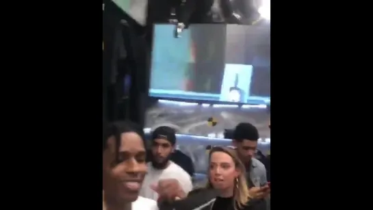 A$AP Rocky танцует под трек XXXtentacion "Look At Me! [ https://vk.com/CINELUX ]