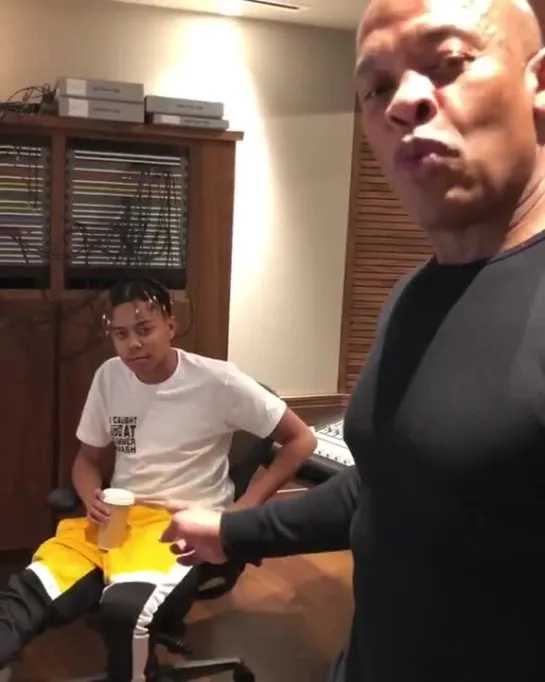 YBN Cordae и Dr. Dre в студии. [ https://vk.com/CINELUX ]