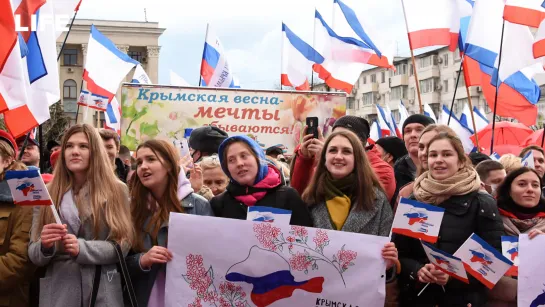 Концерт-митинг "Za мир без нацизма! Zа Россию! Zа Президентa!"