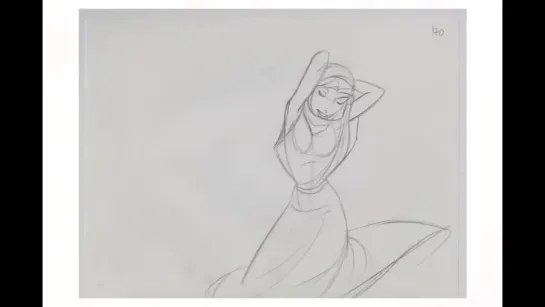 Pencil test - Prince of Egypt