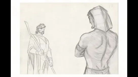 Pencil test - Prince of Egypt