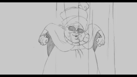 Pencil test - The Princess and the Frog - Andreas Deja