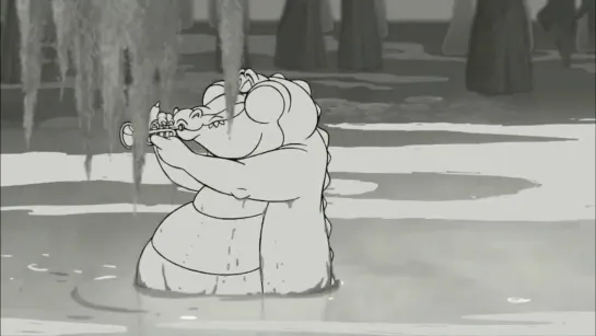 Pencil test - Eric Goldberg Louis from The Princess and the Frog (2009)