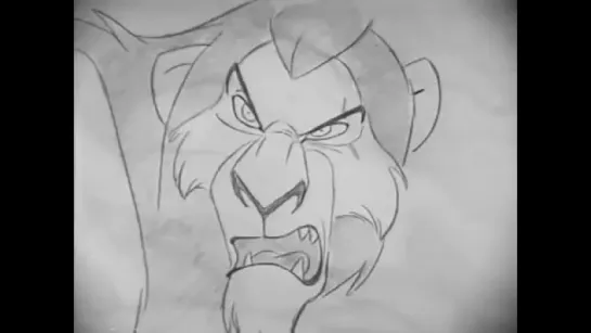 Pencil Test - Lion King - Andreas Deja (1)