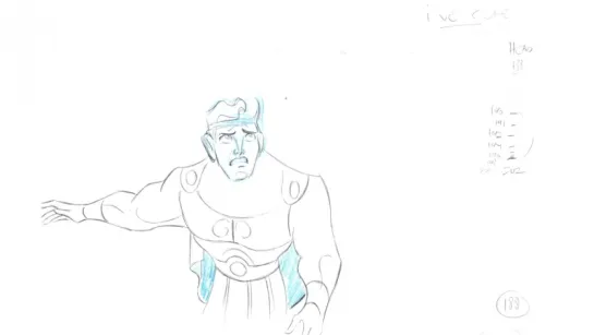 Hercules - Pencil Test - Andreas Deja