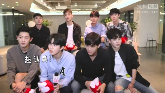 170921 SOHU KOREA interview EXO Behind