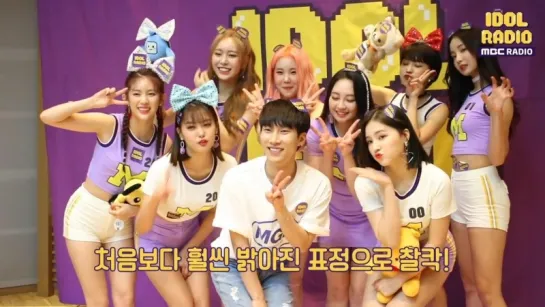 [BACKSTAGE] 24.07.2018: Ынкван и MOMOLAND @ MBC 'Idol Radio'