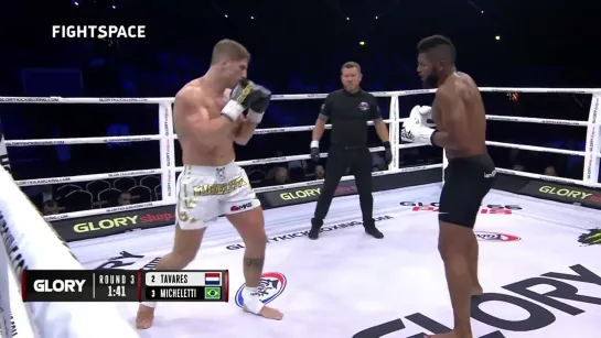 GLORY 66_ Фелипе Мичелетти — Луис Таварес _ Полный бой HD _ Тайский бокс