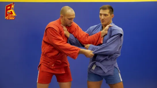 Cамбо. Подхват с кувырком. Sambo.