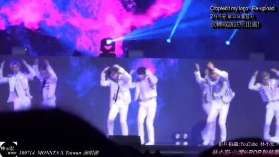 [VK][14.07.18][Fancam]  The 2nd World Tour The Connect In Taipei (Jealousy)