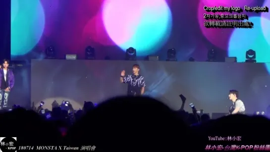 [VK][14.07.18][Fancam]  The 2nd World Tour The Connect In Taipei (White Love)