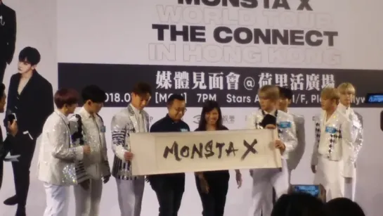 [VK][09.07.18][Fancam] Press conference  The 2nd World Tour "THE CONNECT" in Hong Kong