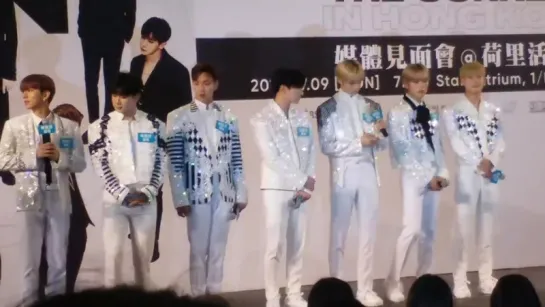 [VK][09.07.18][Fancam] Press conference  The 2nd World Tour "THE CONNECT" in Hong Kong