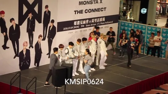 [VK][09.07.18][Fancam] Press conference  The 2nd World Tour "THE CONNECT" in Hong Kong